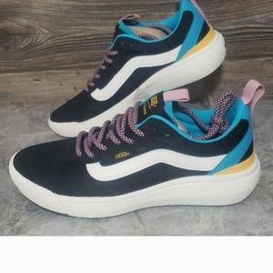 New Vans Ultrarange EXO Pop Color Black Blue White Running Sneakers